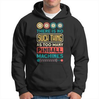 Retro Pinball Game Pinball Player Pinball Machine Pinball Hoodie - Seseable