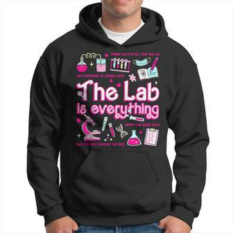 Retro Pink The Lab Is Everything Happy Lab Week 2024 Hoodie | Mazezy
