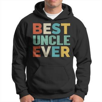 Retro Style Presents For Uncle Vintage Best Uncle Ever Hoodie - Thegiftio UK