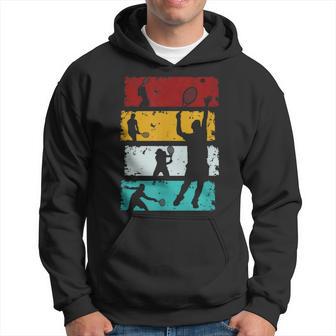 Retro Tennis Vintage Hoodie - Monsterry