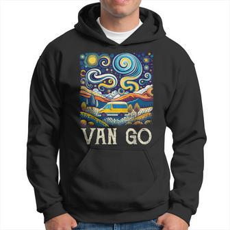 Retro Van Life Vintage Van Dwellers Vanlife Nomads Hoodie - Thegiftio UK