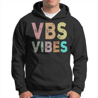 Retro Vbs Vibes Vbs 2024 Vacation Bible School Group Hoodie - Seseable