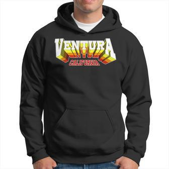 Retro Ventura City Ca California Hoodie - Monsterry UK
