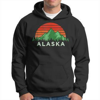Retro Vintage Alaska Alaska Hoodie - Monsterry