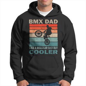 Retro Vintage Bike Cycling Dad Bmx Player & Fan Father's Day Hoodie - Monsterry DE