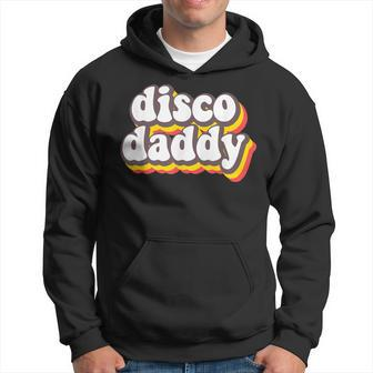 Retro Vintage Disco Daddy 70S Party Costume Dad Fathers Day Hoodie - Thegiftio UK