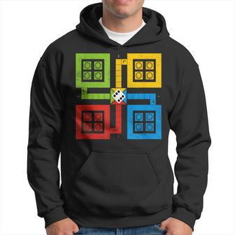 Retro Vintage Ludo Game Classic Game Costume Hoodie - Monsterry