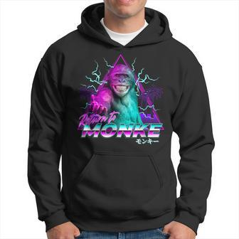 Return To Monke Become Ungovernable Vaporwave Streetwear Hoodie - Monsterry CA