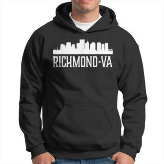 Richmond Virginia Skyline Va Hoodie - Monsterry