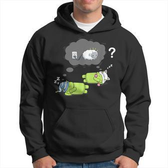 Robot Dream Of Electric Sheep Sci-Fi Replicant Blade Hoodie - Monsterry AU
