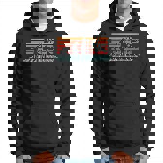 Rock Climbing Retro Vintage Bouldering 80S Style Hoodie | Mazezy
