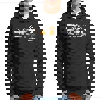 Rock Paper Scissors Razor Tipped Murder Mittens Fun Cat Paws Hoodie - Seseable