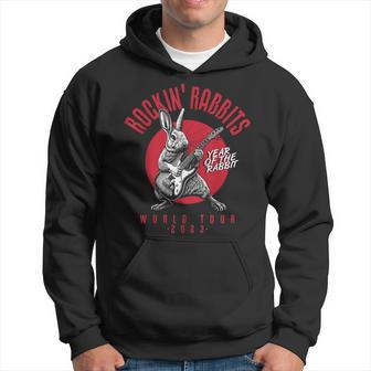 Rockin' Rabbits World Tour 2023 Chinese Year Of The Rabbit Hoodie - Monsterry UK