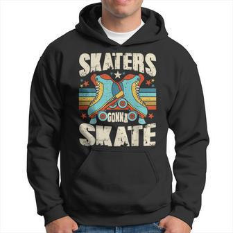 Roller Skating Skaters Gonna Skate Vintage 70S 80S Hoodie - Monsterry CA