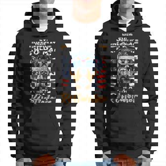 Rottweiler Rottie Dog Pet Never Underestimate An Old Man Hoodie | Mazezy