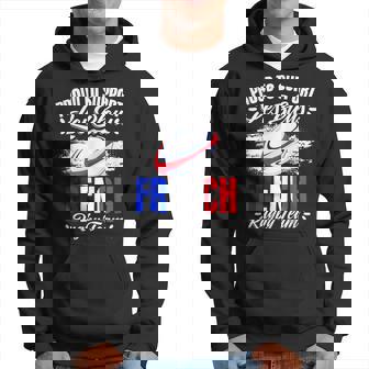 Rugby Proud To Support French Rugby Xv France Joueur Rugby Sweat à capuche - Cadeauxyz