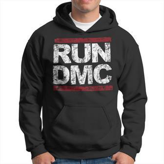 Run Dmc Grunge Logo Hoodie - Geschenkecke