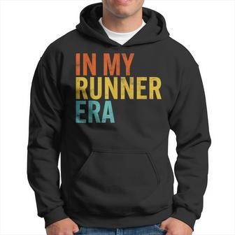In My Runner Era Running Marathon Fitness Running Dad Hoodie - Monsterry AU