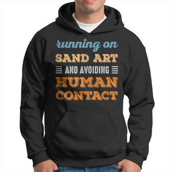 Running On Sand Art Hoodie - Monsterry AU
