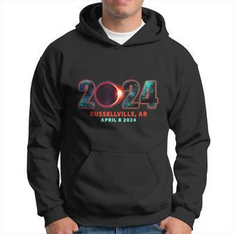 Russellville Arkansas Total Solar Eclipse 2024 Hoodie - Monsterry UK