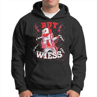 Rut Wiess Carnival Costume Cologne Red Confetti Unicorn Hoodie - Seseable