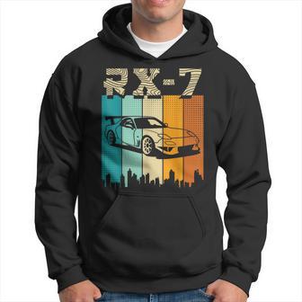 Rx-7 Jdm Japan Motorsport Efini Japanese Sports Car Vintage Hoodie - Seseable