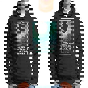 Saddle Arkansas Total Solar Eclipse 2024 Hoodie - Thegiftio