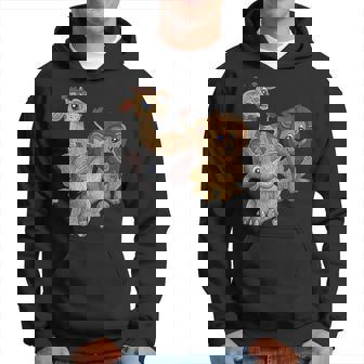 Safari Regalo Niños Lindo Elefante Jirafa León Zoo Animal Sudadera - Regaloses