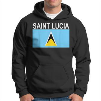 Saint Lucia Flag National Pride Or Vacation Hoodie - Monsterry