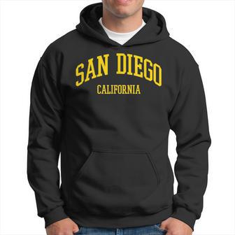 San Diego California Classic Vintage Hoodie - Monsterry UK