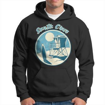 Santa Cruz Ca Surfer 70S 80S Retrointage Hoodie - Seseable