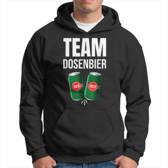 Saufn Saufnn Junggesellenabschied Frau Mann Team Dosenbier Hoodie - Geschenkecke