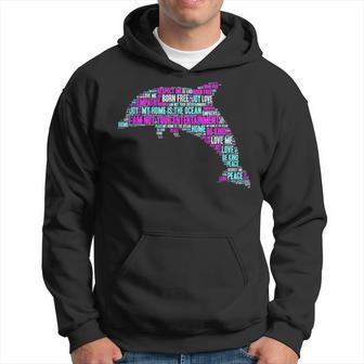 Save The Dolphins Animal Justice Equality Hoodie - Monsterry UK