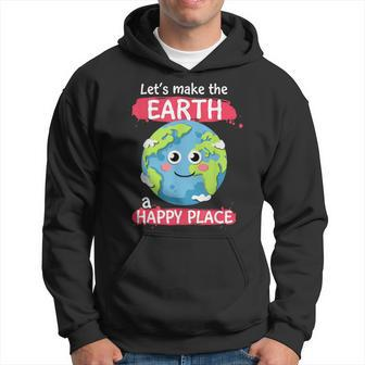 Save Our Planet Earth Environmentalist Cute Earth Day Planet Hoodie - Thegiftio UK