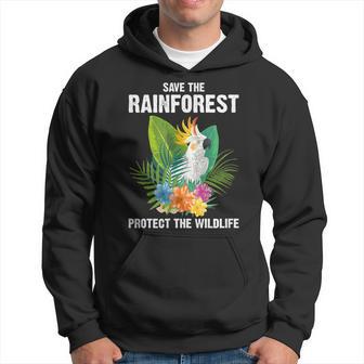 Save The Rainforest Protect The Wildlife Environmental Hoodie - Thegiftio UK