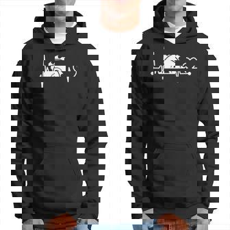 Saw Blade Heartbeat Carpentry Woodworking Carpenter Pullover Hoodie | Mazezy