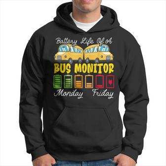 School Bus Monitor Bus Aide Attendant Bus Monitor Hoodie - Seseable