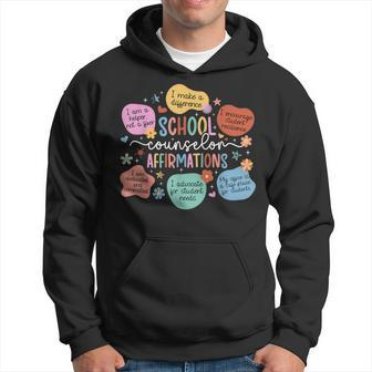 School Counselor Affirmations School Counseling Hoodie - Seseable