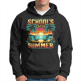 School's Out For Summer Hello Summer Last Day Of School Hoodie - Seseable