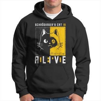 Schrodinger's Cat Is Dead And Alive Quantum Physics Hoodie - Thegiftio UK