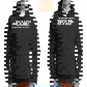 Schwarzes Hoodie WOTZEFFACK? Aufdruck in Weiß, Lustiges Statement-Hoodie - Seseable