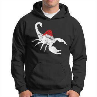 Scorpion Santa Hat Christmas Pajama Hoodie - Monsterry UK
