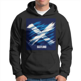 Scotland Flag In Contemporary Hoodie - Thegiftio UK