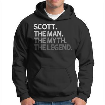 Scott The Man Myth Legend Hoodie - Monsterry