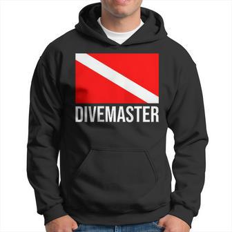 Scuba Flag Diver Down Flag Divemaster Kapuzenpullover - Geschenkecke