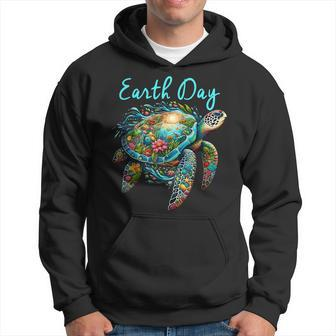 Sea Turtle Earth Day Save The Earth Hoodie | Mazezy UK