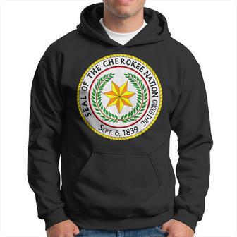 Seal Of The Cherokee Nation Cherokee Native American Pride Hoodie - Monsterry