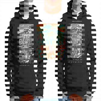 Seattle Washington Wa Emerald City Skyline Sd270 Hoodie | Mazezy