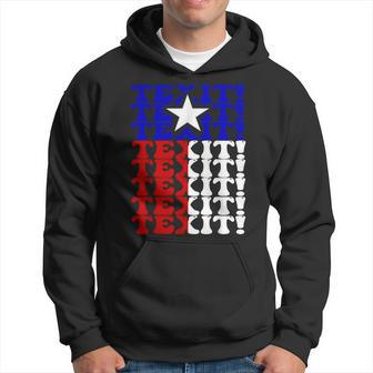 Secede Texas Exit Texit Make Texas A Country Again Texas Hoodie - Monsterry CA