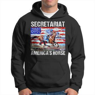 Secretariat America's Horse Hoodie - Seseable